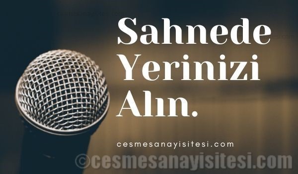 Sahnede Yerinizi Alın / Çeşme Sanayi Sitesi cesme sanayi sitesi